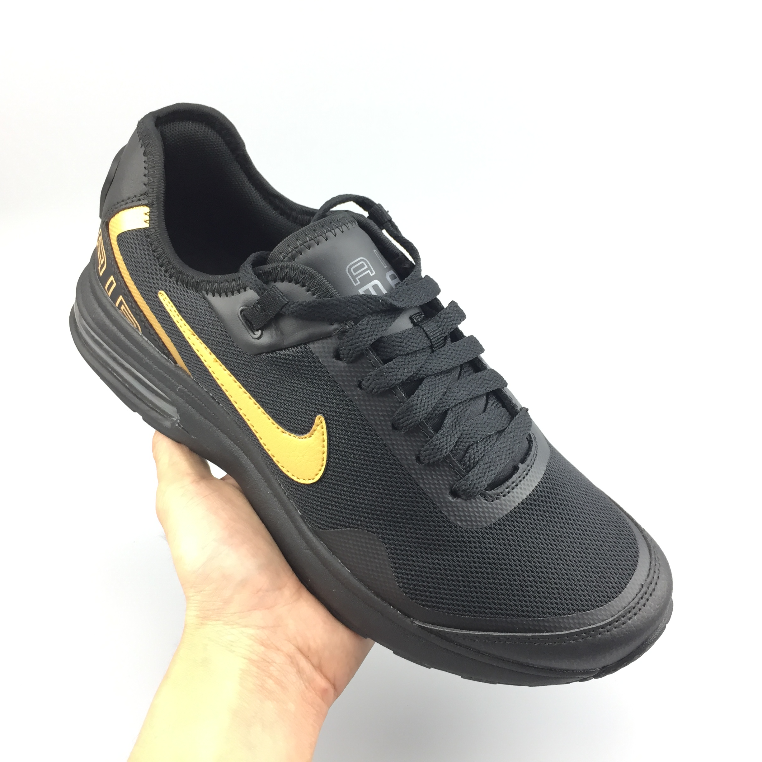 Nike Air Max LB Black Yellow Shoes - Click Image to Close